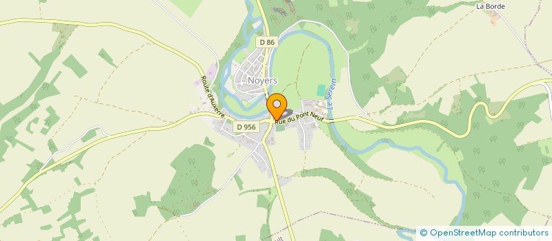 localisation de l'entreprise BAILLET ANGELIQUE & BETHERY GREGOIRE  NOYERS