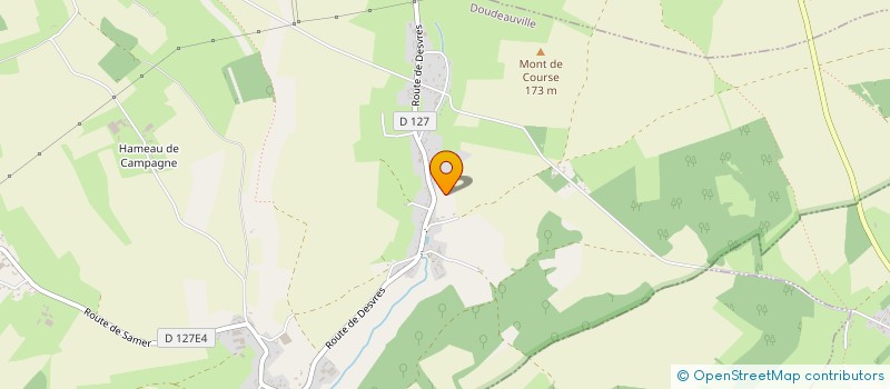 localisation de l'entreprise BAILLET BOLARD  DOUDEAUVILLE