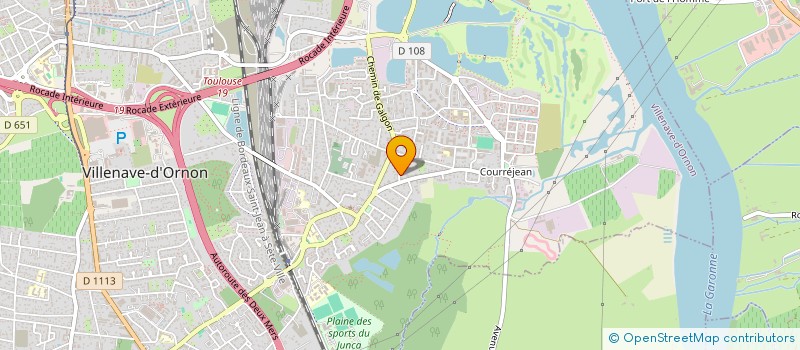 localisation de l'entreprise BAILLET-CAJAL  VILLENAVE-D'ORNON