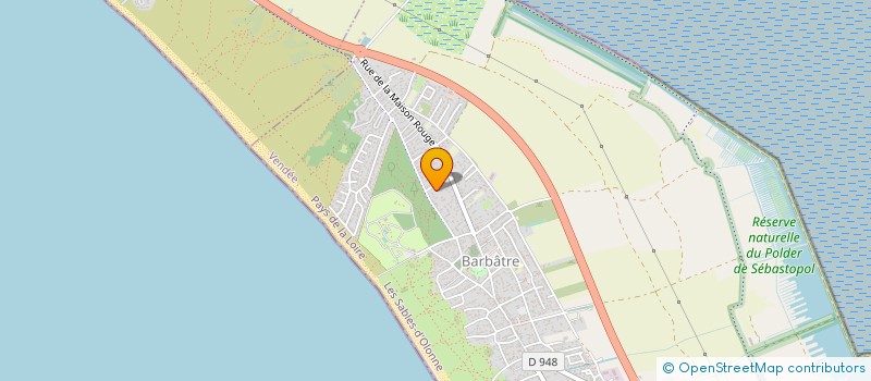 localisation de l'entreprise BAILLET CROIX VERTE  BARBATRE