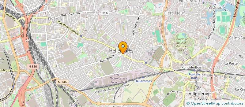 localisation de l'entreprise BAILLET SA à LILLE