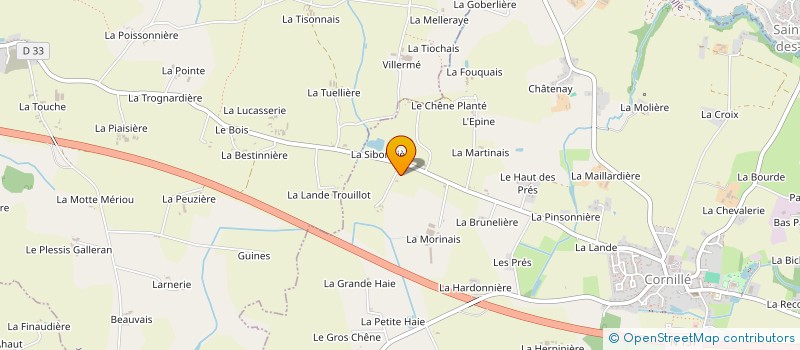 localisation de l'entreprise BAILLEUL  CORNILLE