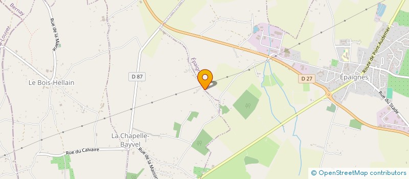 localisation de l'entreprise BAILLEUL  EPAIGNES