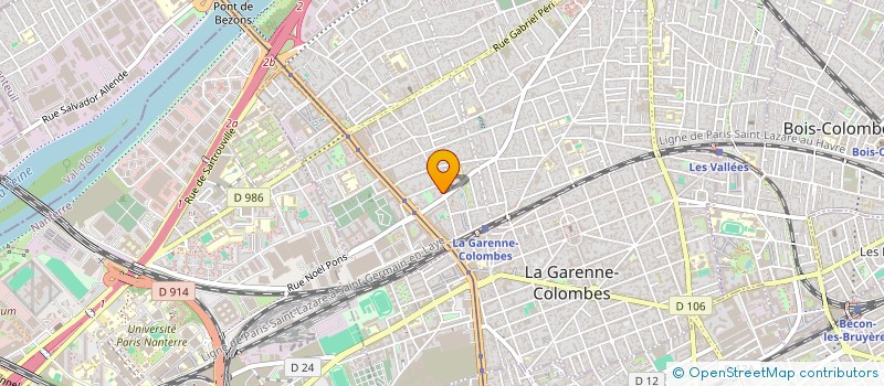 localisation de l'entreprise BAILLEUL INDIVISION à COLOMBES