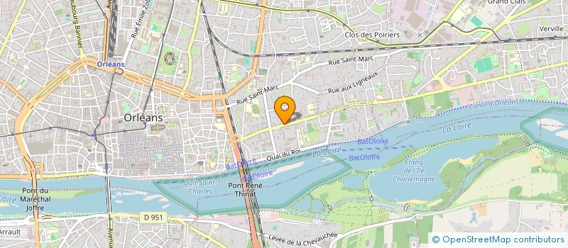 localisation de l'entreprise BAILLEUL PARIS à ORLEANS