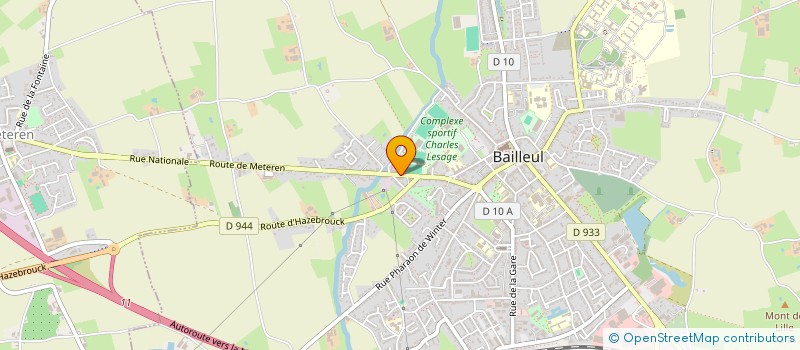localisation de l'entreprise BAILLEUL RALLYE TEAM à BAILLEUL
