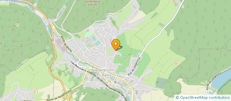 localisation de l'entreprise BAILLEUL RENOVATION SAS  NIEDERBRONN-LES-BAINS