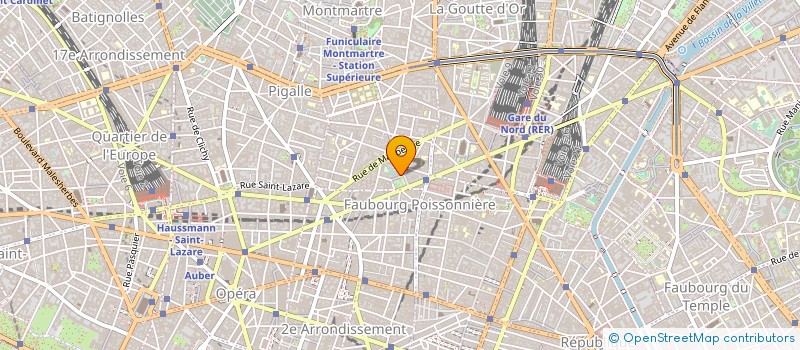 localisation de l'entreprise BAILLEUX BALVAY SARL à PARIS