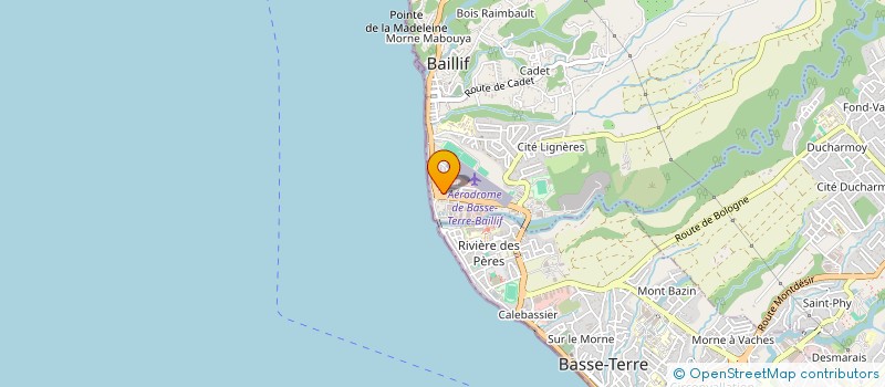 localisation de l'entreprise BAILLIF ALIMENTATION à BAILLIF