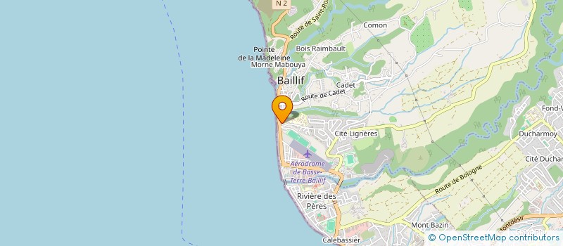 localisation de l'entreprise BAILLIF PNEUS ET LOCATIONS à BAILLIF
