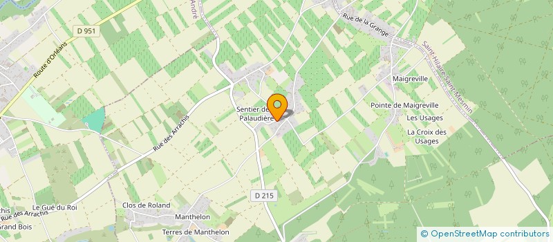 localisation de l'entreprise BAILLIOT LEROY IMMO  MEZIERES-LEZ-CLERY