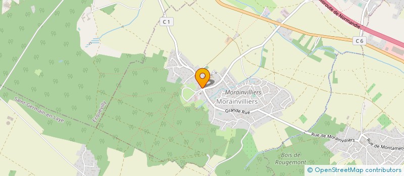 localisation de l'entreprise BAILLON & MOREAUX INTERNATIONAL  MORAINVILLIERS