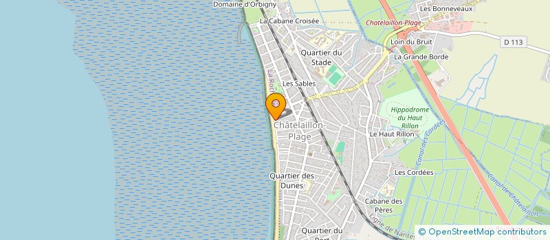 localisation de l'entreprise BAILLOT INVESTISSEMENT à CHATELAILLON-PLAGE