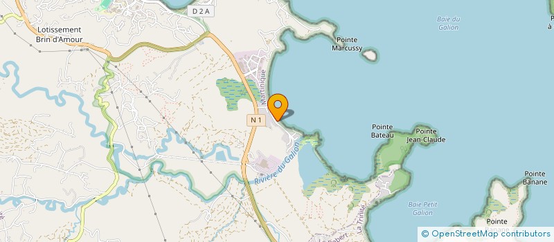 localisation de l'entreprise BAILLOT MARTINIQUE  TRINITE