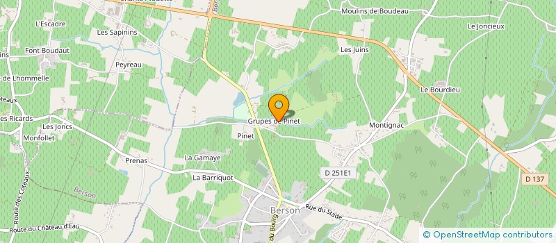 localisation de l'entreprise BAILLOU  BERSON