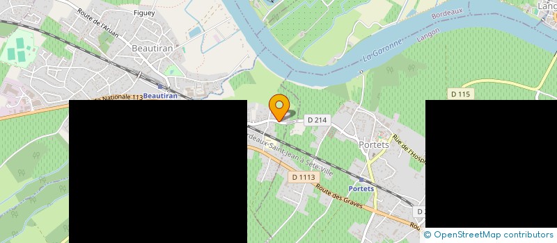 localisation de l'entreprise BAILLOU CHARPENTE  PORTETS