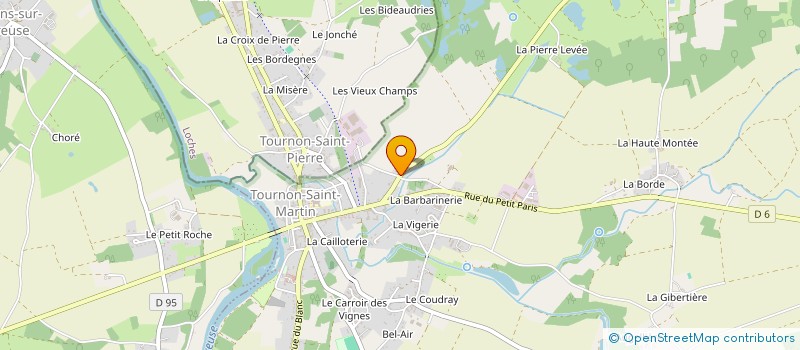 localisation de l'entreprise BAILLOUX SCI à MERIGNY