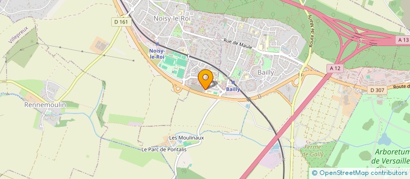 localisation de l'entreprise BAILLY AUTO CONTROLE  BAILLY