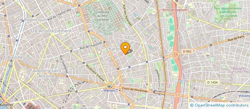 localisation de l'entreprise BAILLY CONSULTING  PARIS