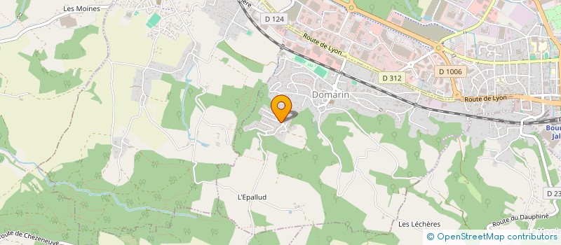 localisation de l'entreprise BAILLY CREATION DISTRIBUTION  DOMARIN