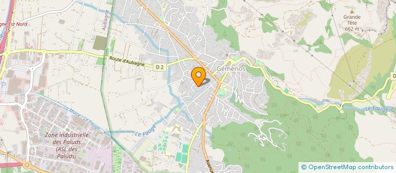 localisation de l'entreprise BAILLY EDEA  GEMENOS