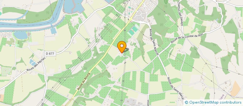 localisation de l'entreprise BAILLY MACONNERIE  CHATEAUNEUF-SUR-ISERE