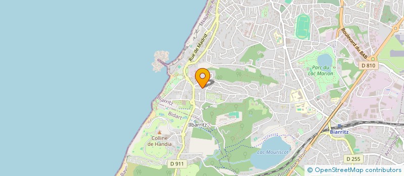 localisation de l'entreprise BAILLY MERE & FILS à BIARRITZ