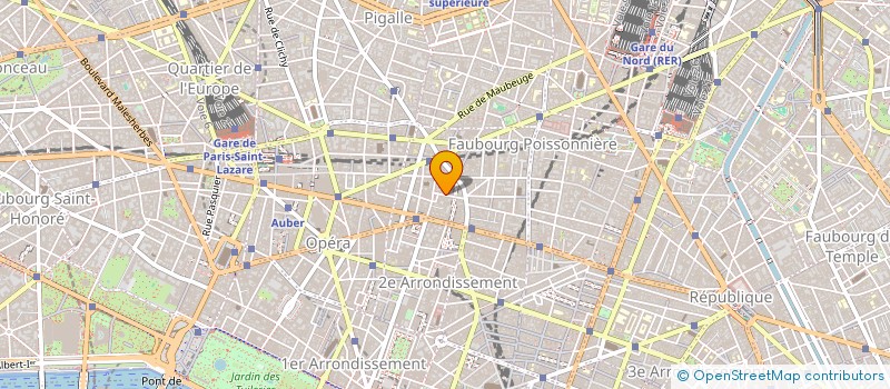 localisation de l'entreprise BAILLY-POMMERY CONSEILS  PARIS