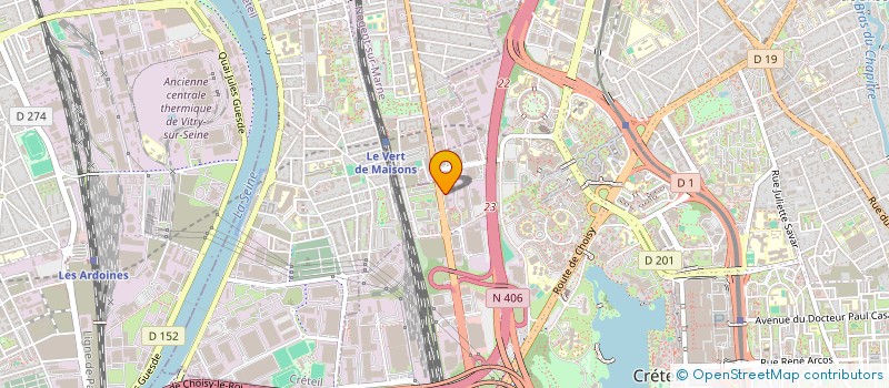 localisation de l'entreprise BAILLY RENOVATION  CRETEIL