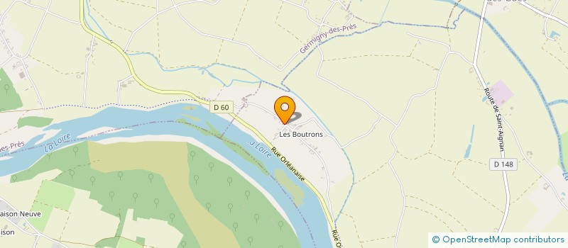 localisation de l'entreprise BAILLY WATERJET à SAINT-BENOIT-SUR-LOIRE