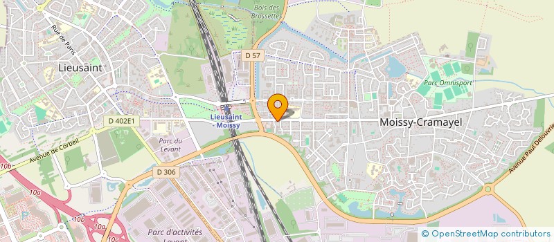 localisation de l'entreprise BAIMA  MOISSY-CRAMAYEL