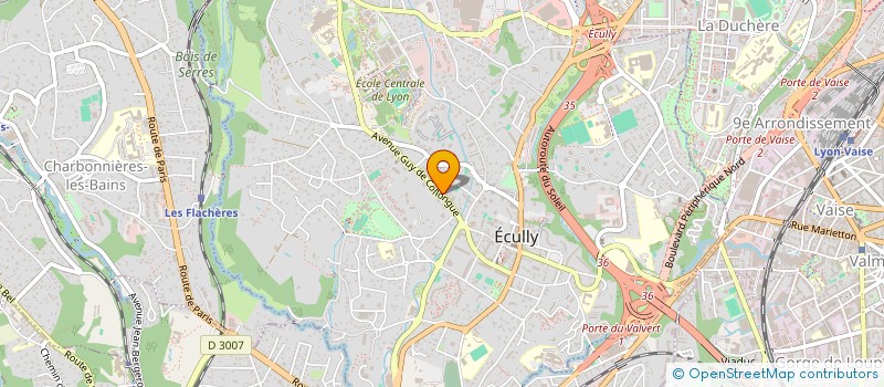 localisation de l'entreprise BAIN DE COTON  LORGUES