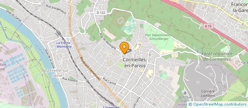 localisation de l'entreprise BAIN DESIGN à CORMEILLES-EN-PARISIS