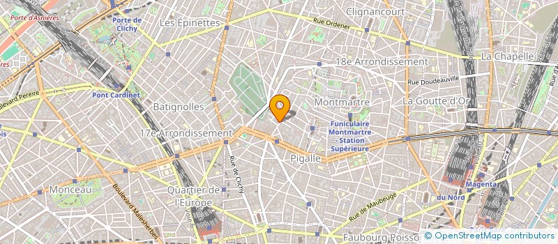 localisation de l'entreprise BAIN VIRGULE à PARIS