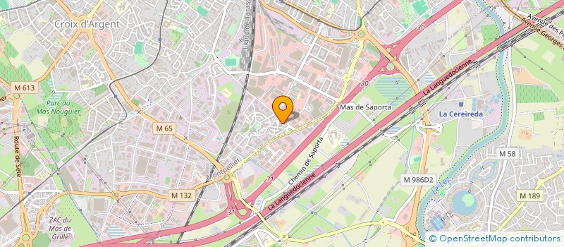 localisation de l'entreprise BAINDOUCHE ET COMPAGNIE à MONTPELLIER