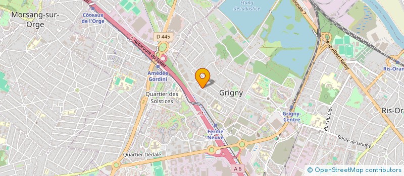 localisation de l'entreprise BAINKADI  GRIGNY