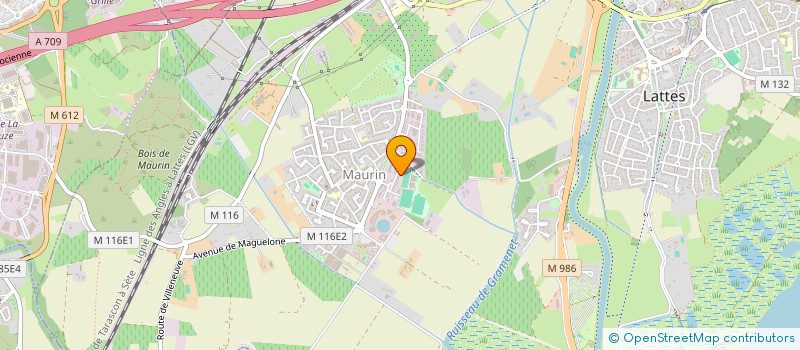 localisation de l'entreprise BAINS CUISINES HERAULT à LATTES