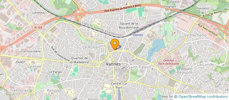 localisation de l'entreprise BAINS D'EPSOM VANNES  VANNES