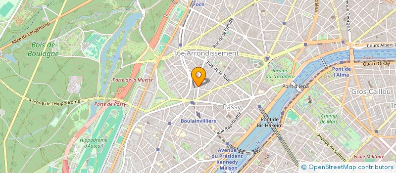 localisation de l'entreprise BAINS DE MER PARIS  PARIS