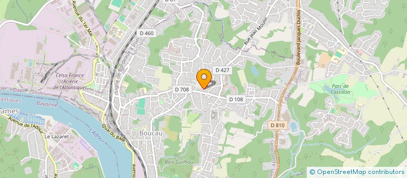 localisation de l'entreprise BAIONA MARINE  BOUCAU