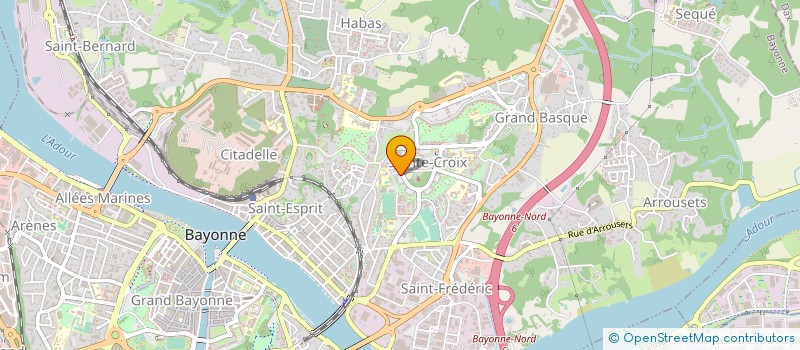 localisation de l'entreprise BAIONAKO OIHANA IKASTOLA à BAYONNE