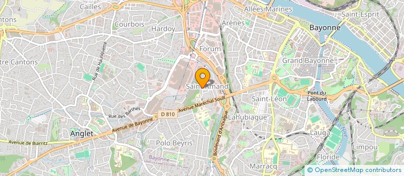 localisation de l'entreprise BAIONAKO OLENTZERO à BAYONNE