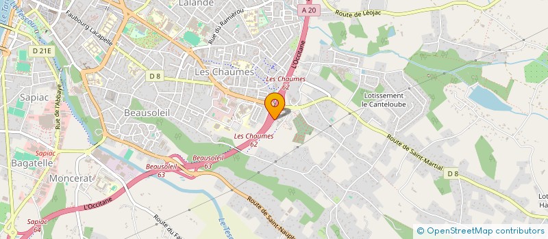 localisation de l'entreprise BAIONAKO OSTATUA  MONTAUBAN