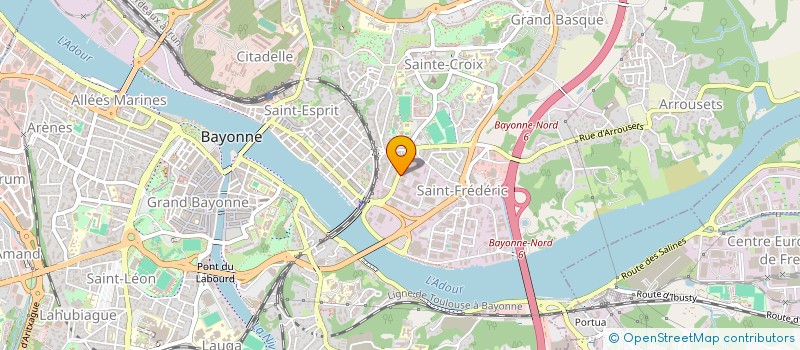 localisation de l'entreprise BAIONAKO POLIFONIAK à BAYONNE