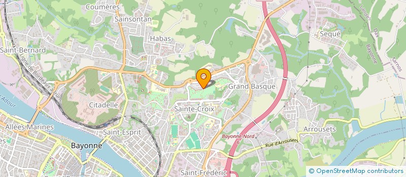 localisation de l'entreprise BAIONET à BAYONNE