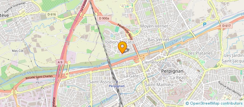 localisation de l'entreprise BAIPER à PERPIGNAN