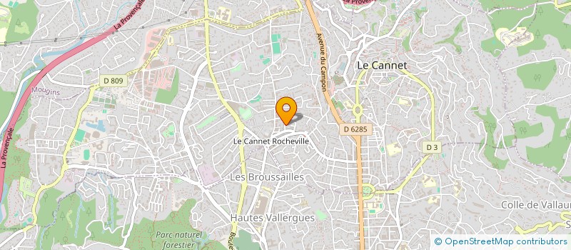 localisation de l'entreprise BAIRRADA GROUP à LE CANNET