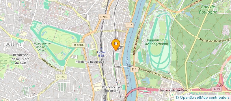 localisation de l'entreprise BAIS CONSEIL à SAINT-CLOUD