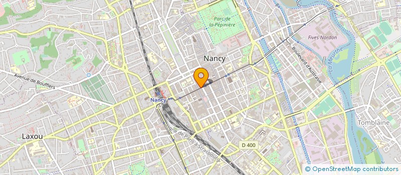 localisation de l'entreprise BAISER VOLE à NANCY