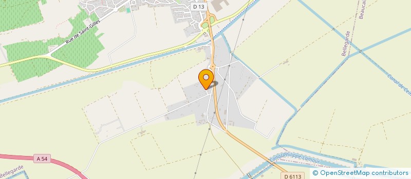 localisation de l'entreprise BAISSE REDONNE  BELLEGARDE